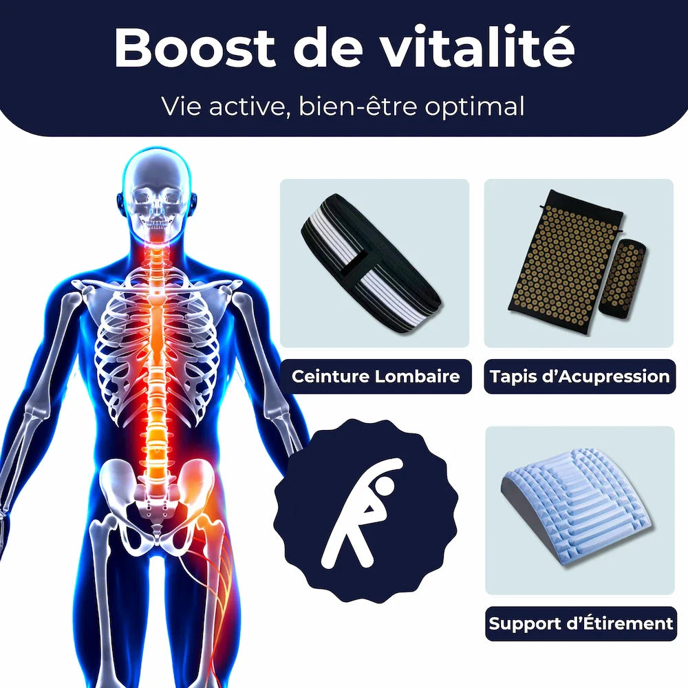Kit Boost de vitalité - Vie active, bien-être optimal