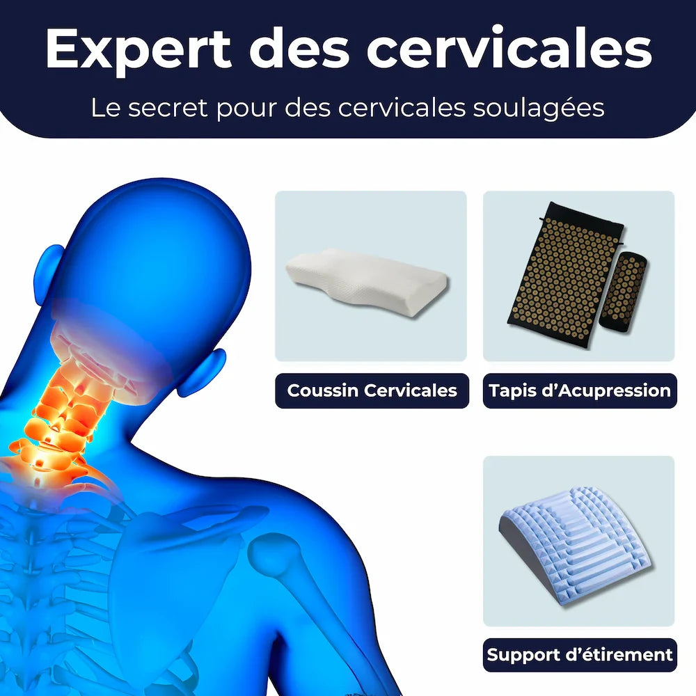 Kit Expert des cervicales - Le secret pour des cervicales soulagées