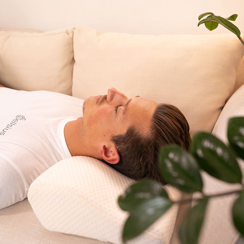 Oreiller Orthopédique Premium Rafraîchissant Cellsius - Le Secret d’un sommeil frais et sans douleur