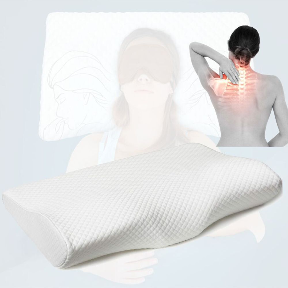 Oreiller Orthopédique Premium Rafraîchissant Cellsius - Le Secret d’un sommeil frais et sans douleur