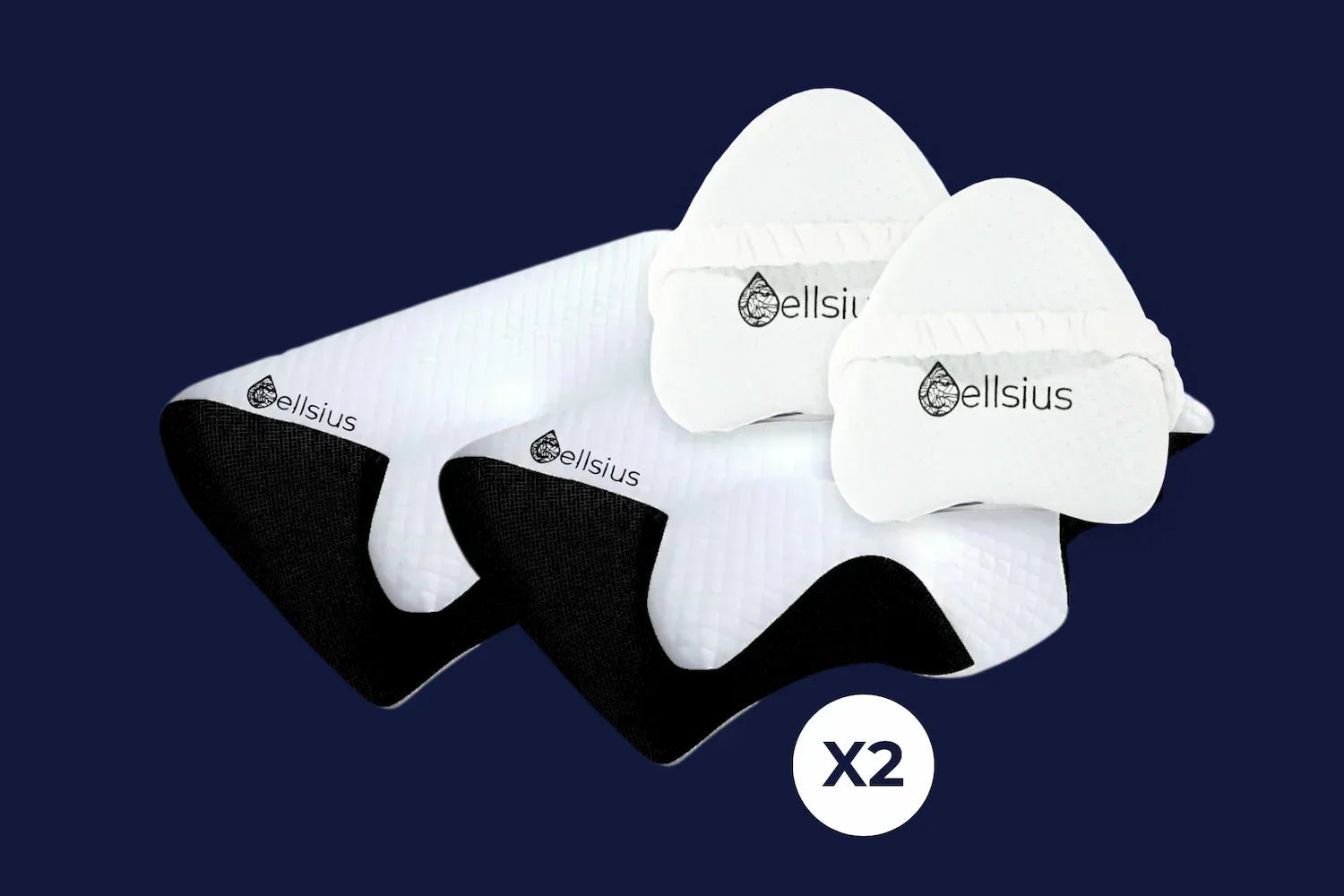 2 Coussin Cervicales + 2 Coussins Genoux offerts - FR - CELLSIUS.