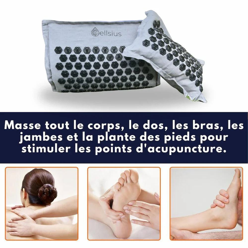 Tapis d'acupression Cellsius - Votre allié contre le stress et la douleur