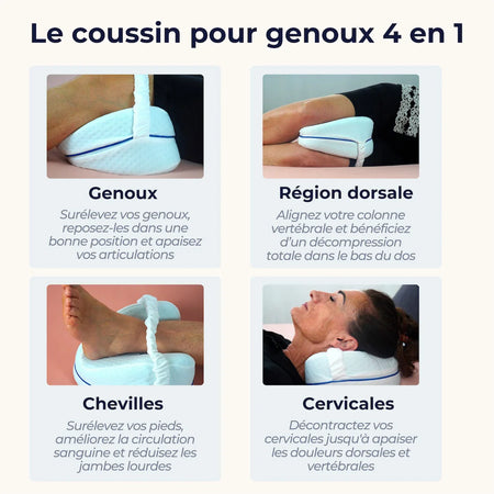 Coussin Orthopédique Cellsius - Le Secret d'un sommeil sans douleur