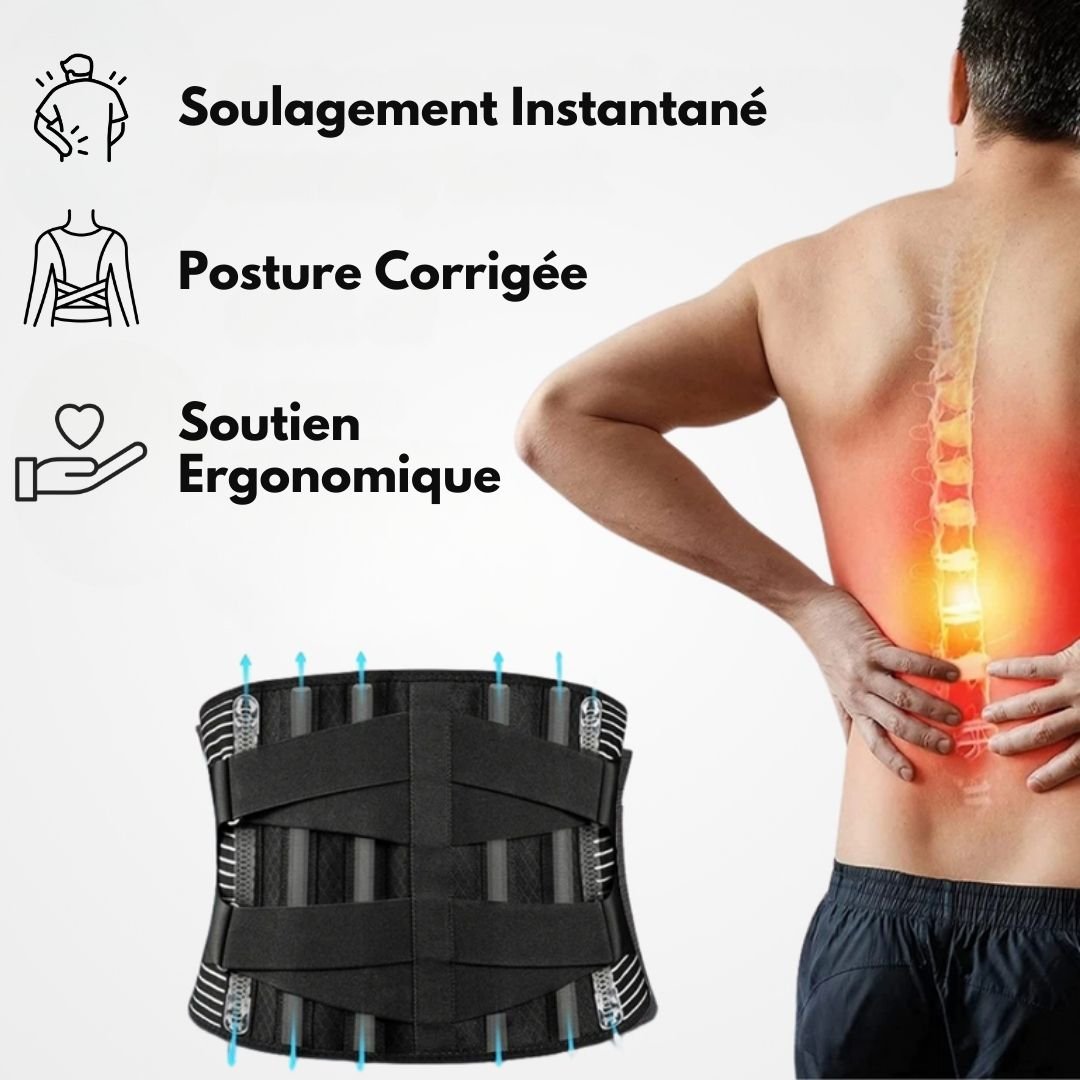 Ceinture Lombaires Premium Cellsius - Le secret pour des activités sans douleur - FR - CELLSIUS.