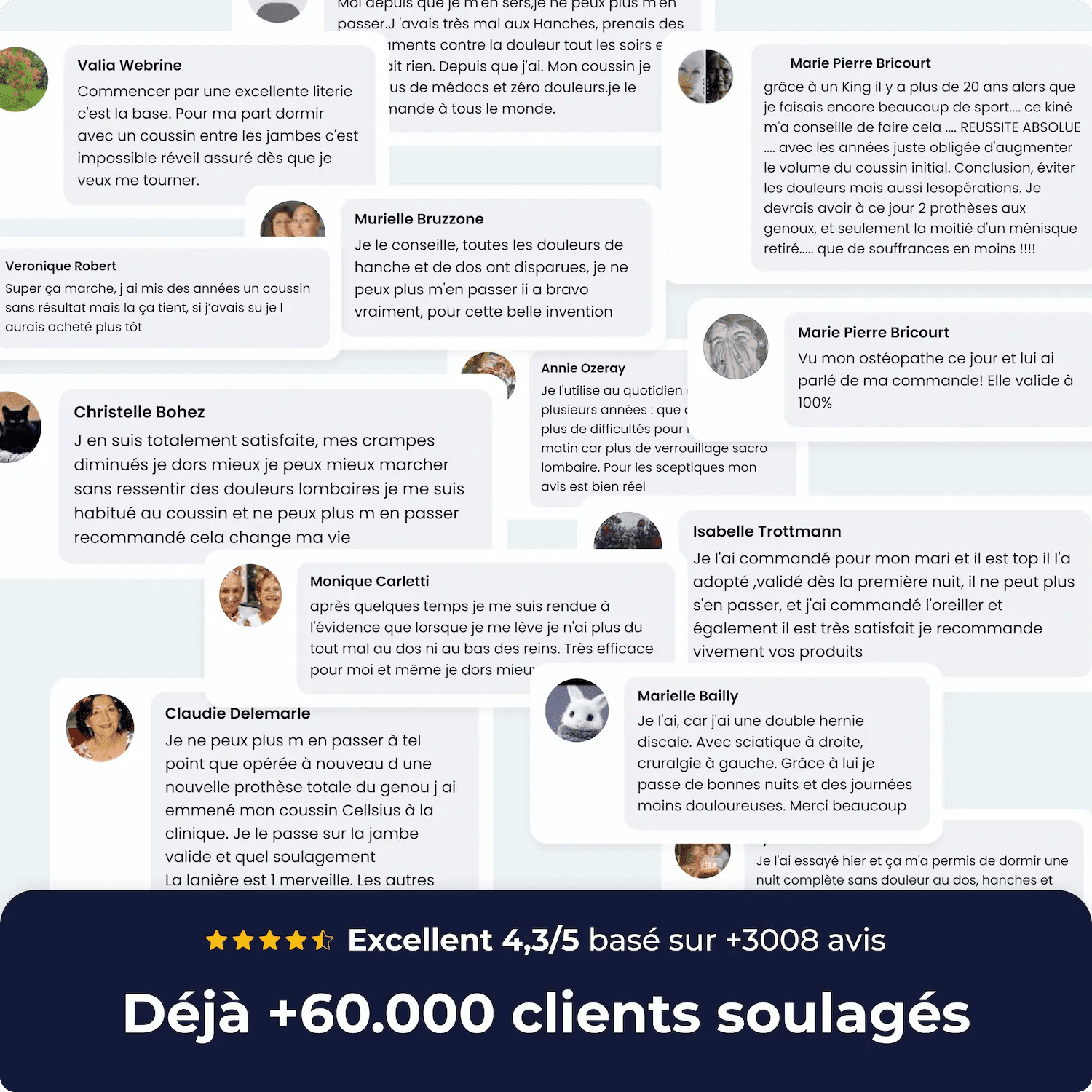 Coussin Orthopédique Cellsius - Le Secret d'un sommeil sans douleur - FR - CELLSIUS.