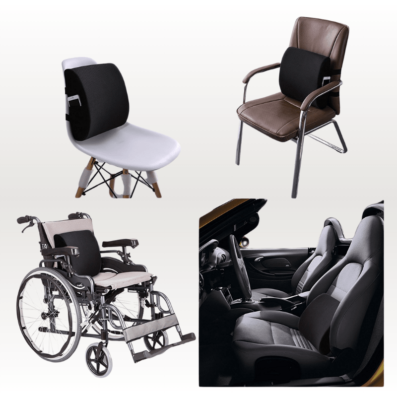 Coussin Orthopédique Dossier Cellsius - Soulage les douleurs lombaires et dorsales - FR - CELLSIUS.