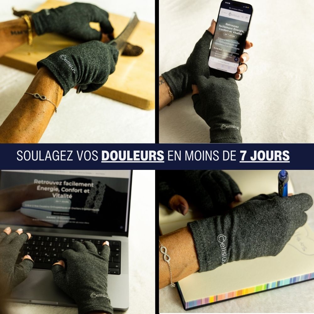 Gants de Mobilité Cellsius - Libérez vos mains de la douleur - FR - CELLSIUS.