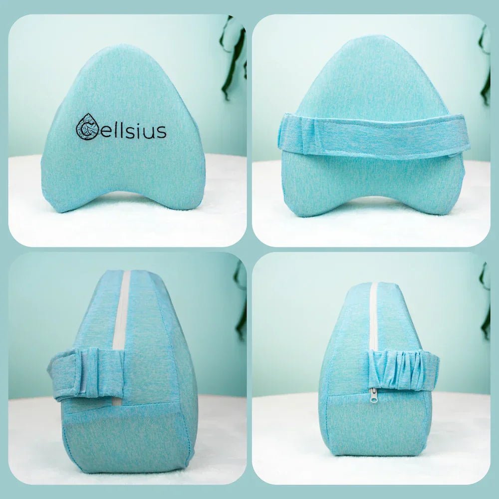 Housse fraîche avec velcro en couleur - Coussin genoux Cellsius - FR - CELLSIUS.