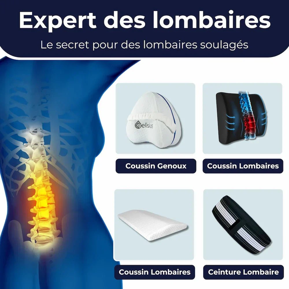 Kit Expert des lombaires - Le secret pour des lombaires soulagés - FR - CELLSIUS.