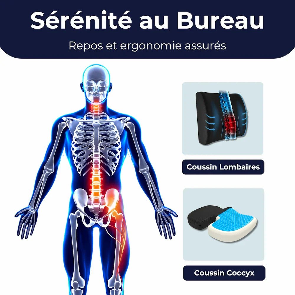 Kit Sérénité au Bureau - Repos et ergonomie assurés - FR - CELLSIUS.