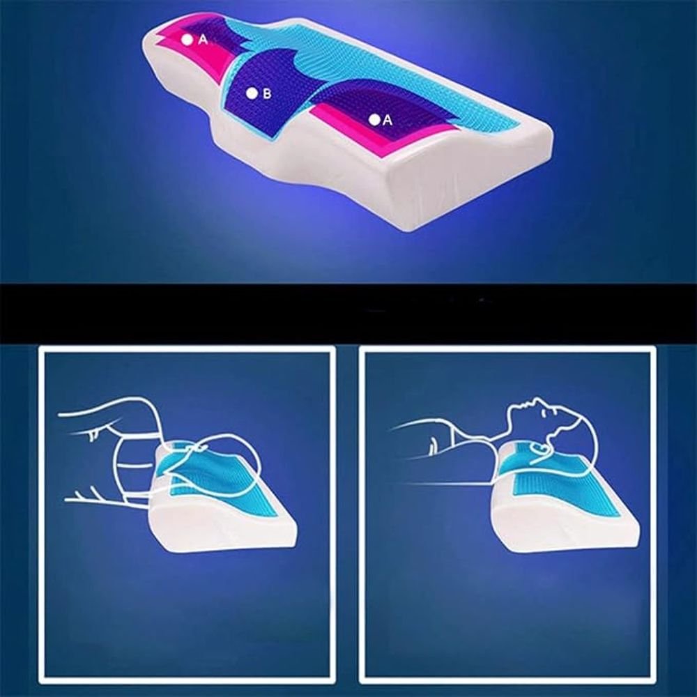 Oreiller Orthopédique Premium Rafraîchissant Cellsius - Le secret d'un somme frais - FR - CELLSIUS.